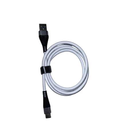 Кабель FIBER USB/TC White