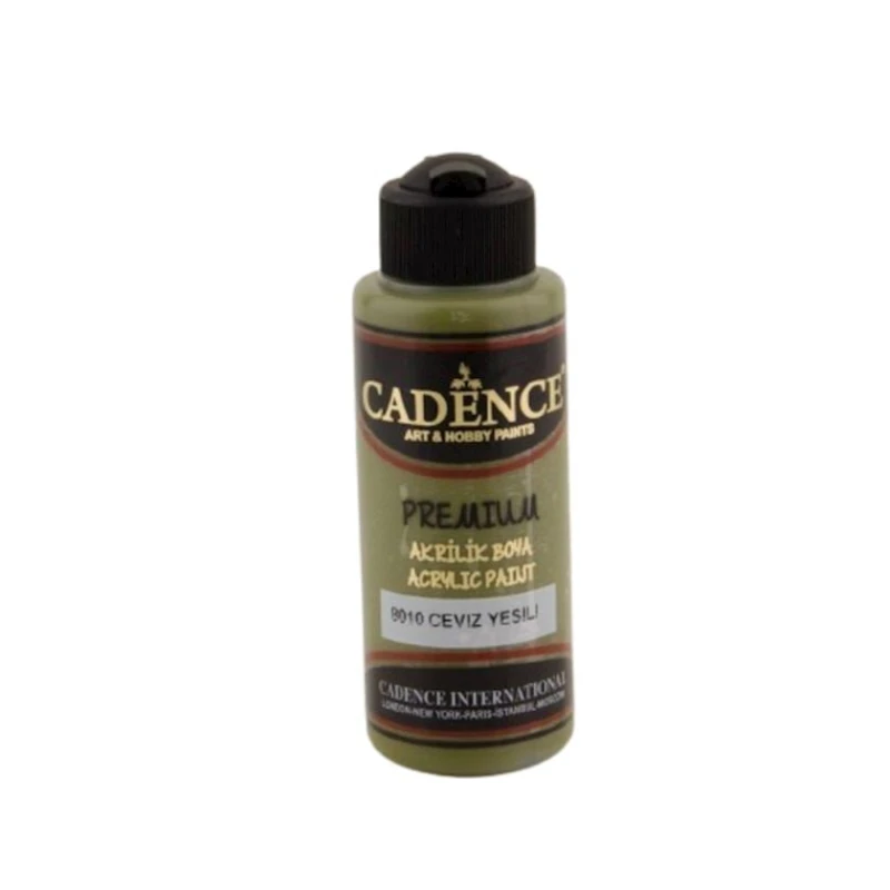 Декоративная акриловая краска Cadence Premium Acrylic Paint 8010 Walnut Green, 120 мл Декоративная акриловая краска Cadence Premium Acrylic Paint 8010 Walnut Green, 120 мл