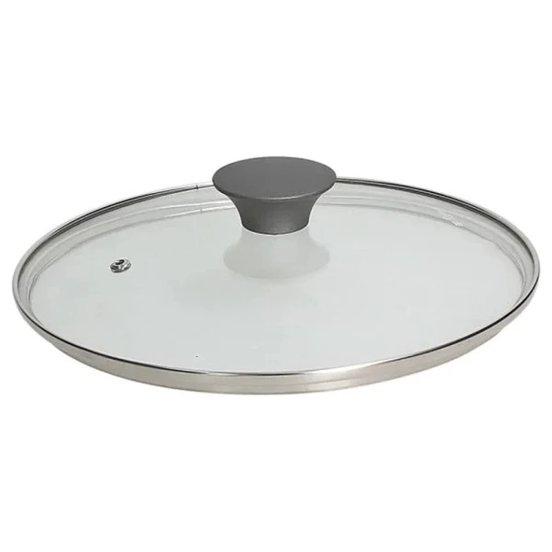 Крышка Tognana, стекло, серая/прозрачная, 24 см Крышка Tognana, стекло, серая/прозрачная, 24 см