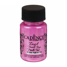 Akril boya-metallik Cadence Dora Metallic Paint 191 Hot Pink 50 ml