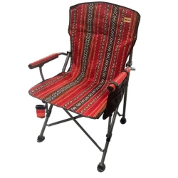 Стул складной для кемпинга Green Lion Heritage Foldable Chair - Red, 56×58×94.5 см, красный Стул складной для кемпинга Green Lion Heritage Foldable Chair - Red, 56×58×94.5 см, красный