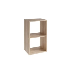 Stellaj 3563_Stellaj2KubaSomona 70x40x31 sm, LDSP, bej Stellaj 3563_Stellaj2KubaSomona 70x40x31 sm, LDSP, bej