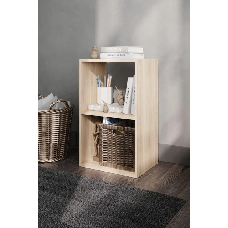 Stellaj 3563_Stellaj2KubaSomona 70x40x31 sm, LDSP, bej