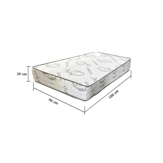 Ортопедический матрас Foresta Premium Luks, 180x90x30 см, коричневый Ортопедический матрас Foresta Premium Luks, 180x90x30 см, коричневый