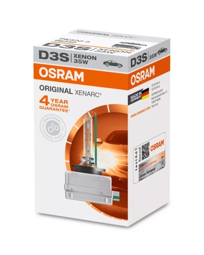 Avtomobilin işıqlandırma cihazları üçün lampa Osram Orginal Xenarc D3S 35w 66340