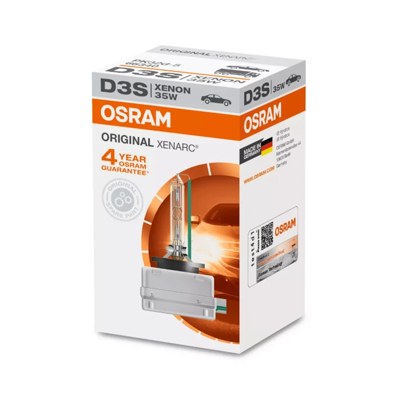 Avtomobilin işıqlandırma cihazları üçün lampa Osram Orginal Xenarc D3S 35w 66340