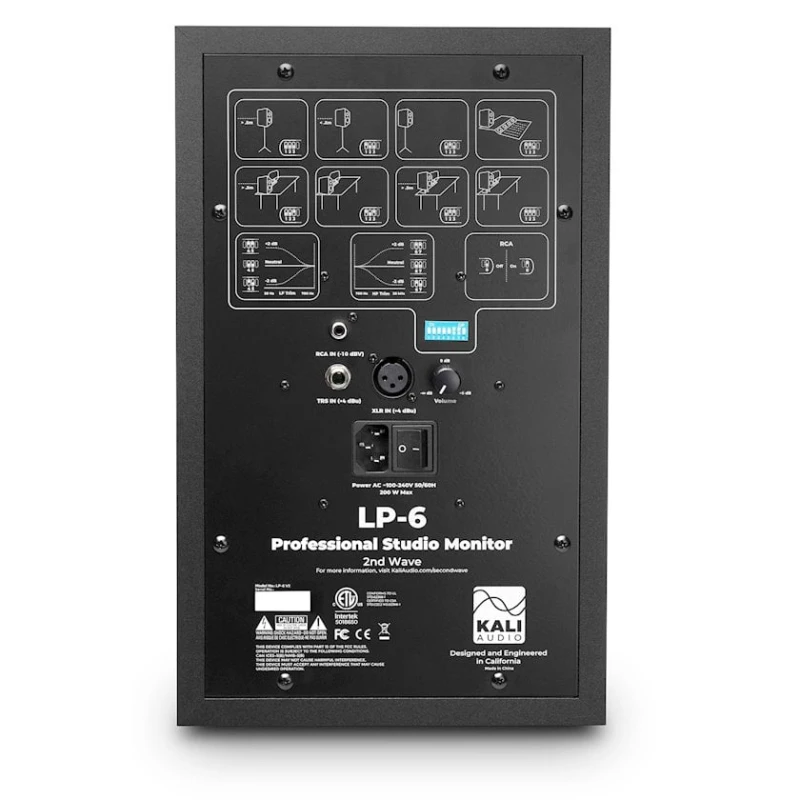 Студийный монитор Kali Audio LP-6 2nd Wave Студийный монитор Kali Audio LP-6 2nd Wave