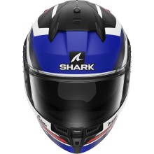 Motosikl dəbilqəsi D-Skwal 3 Firstlap Mat Black-Blue-Red, ölçü L