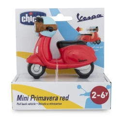 Мотоцикл Chicco Vespa Mini Primavera Junior, 5x9 см, пластик, разноцветный