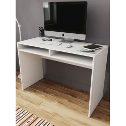 Письменный стол Letta 76x52x110 см, ЛДСП, белый