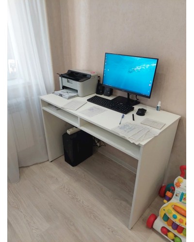 Yazı masası Letta 76x52x110 sm, LDSP, ağ
