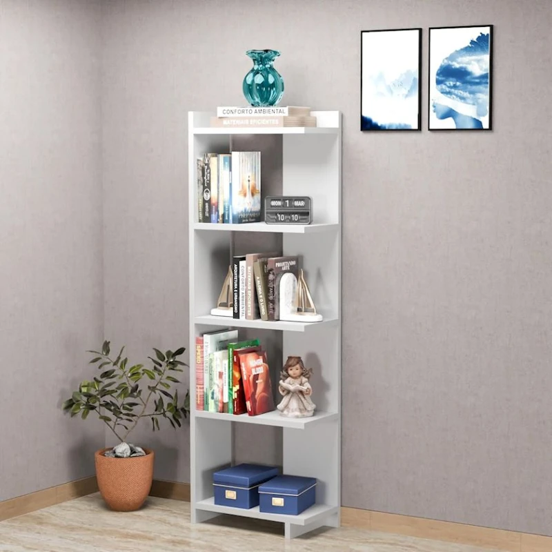 Полка Ev Plus Fino 12115523, ЛДСП, белая, 129x22x40 см Полка Ev Plus Fino 12115523, ЛДСП, белая, 129x22x40 см