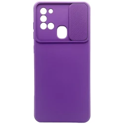 Çexol Samsung Galaxy A21S üçün Violet