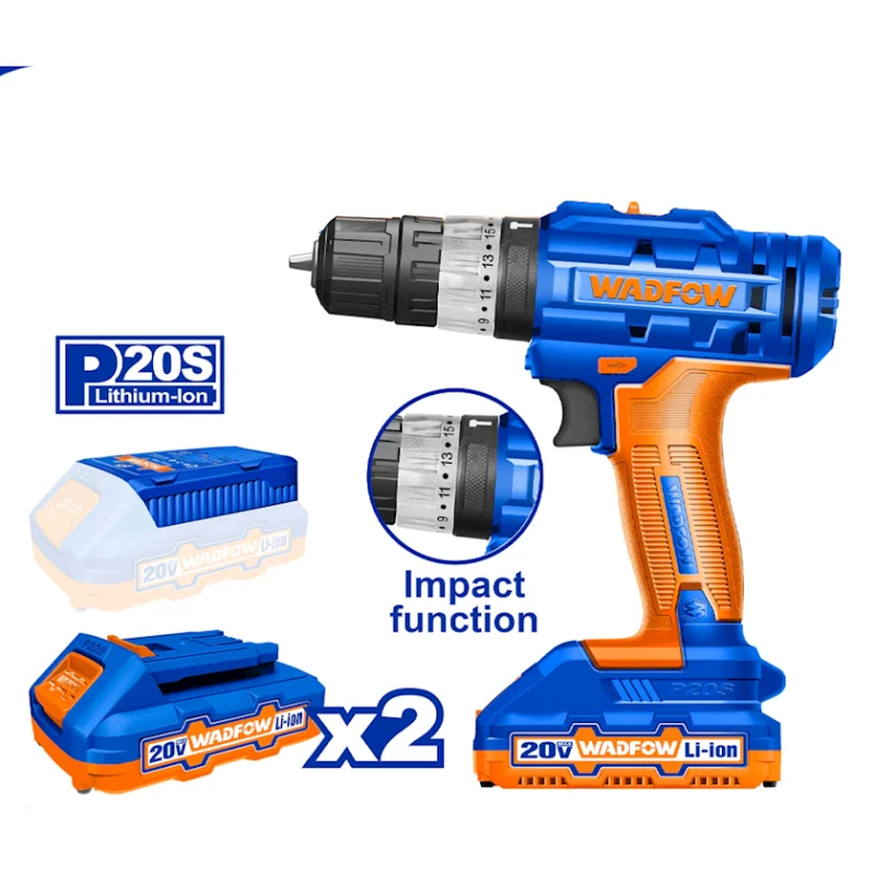Дрель-шуруповерт Wadfow WCDP522 Дрель-шуруповерт Wadfow WCDP522