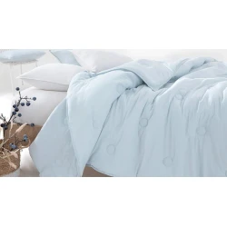 Одеяло Yataş Lupa, 155x215 см, голубой, односпальный Одеяло Yataş Lupa, 155x215 см, голубой, односпальный