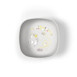 Миска для детей Chicco, серая, 6+ месяцев Миска для детей Chicco, серая, 6+ месяцев