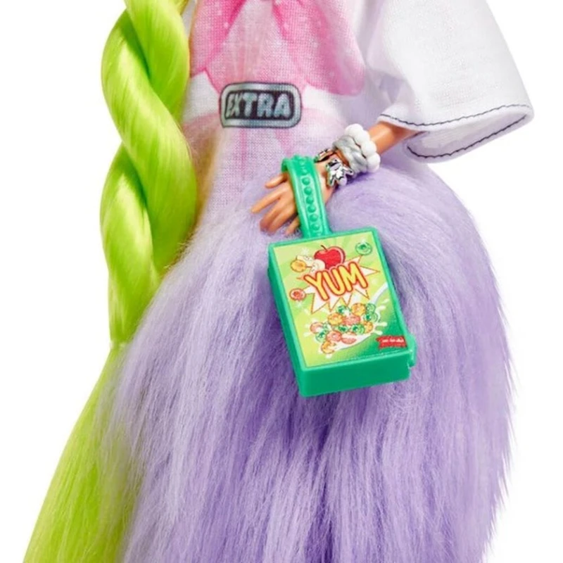 Кукла Barbie Extra Doll, Neon Green Hair, 29 см Кукла Barbie Extra Doll, Neon Green Hair, 29 см