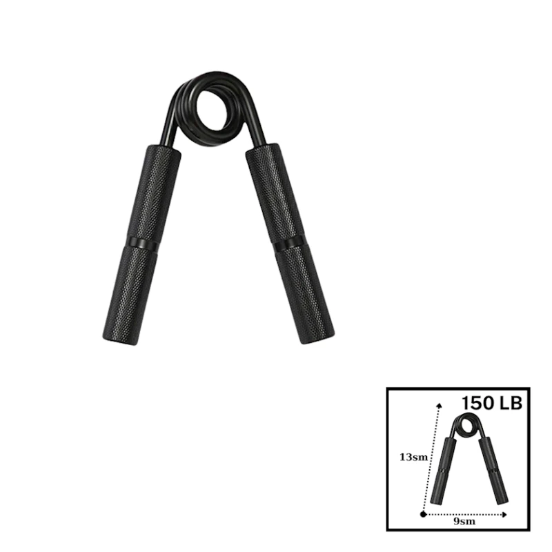 Bilək espanderi Gymnic, metal, qara, 13x9 sm, 150 LB Bilək espanderi Gymnic, metal, qara, 13x9 sm, 150 LB