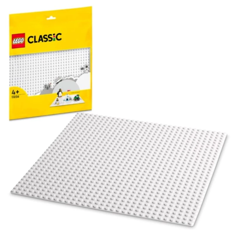 Konstruktor aksessuarı LEGO Baseplate 32x32 White 11026, 4+ yaş, 1 hissə Konstruktor aksessuarı LEGO Baseplate 32x32 White 11026, 4+ yaş, 1 hissə