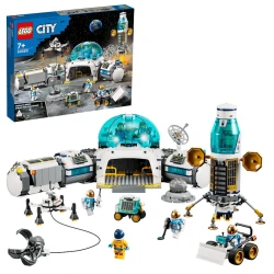 Конструктор LEGO City Lunar Research Base 60350, 7+ лет, 786 элементов