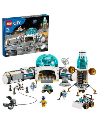 Konstruktor LEGO City Lunar Research Base 60350, 7+ yaş, 786 hissə