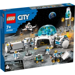 Конструктор LEGO City Lunar Research Base 60350, 7+ лет, 786 элементов