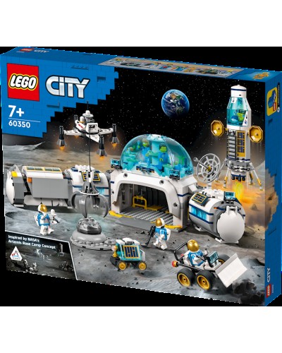 Konstruktor LEGO City Lunar Research Base 60350, 7+ yaş, 786 hissə