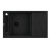 Кухонная мойка Deante Magnetic N113, гранит, черная, 82x50x21.9 см