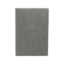 Блокнот Deli N135G, A5, 80 листов, серый