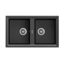 Mətbəx çanağı Teka Stone 90 BTG 2B Metallic Black