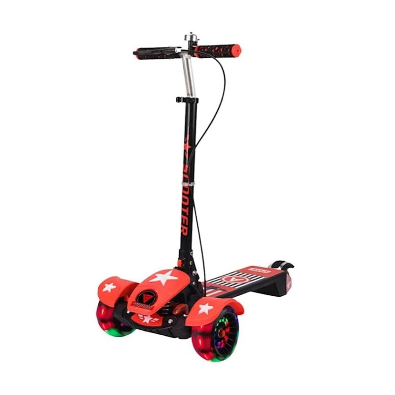 Детский самокат VRPRO Marvel, красный