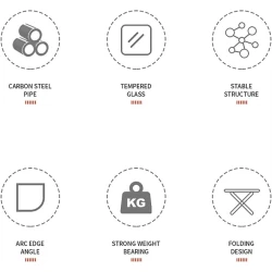 складной стеклянный садовый стол складной стеклянный садовый стол