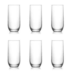 Набор стаканов Lav SUD25, 6 шт, 314 мл, стекло, прозрачный Набор стаканов Lav SUD25, 6 шт, 314 мл, стекло, прозрачный