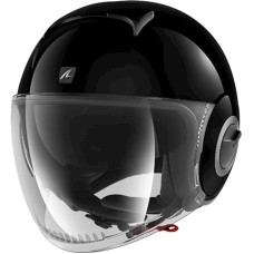 Motosikl dəbilqəsi Shark NANO Blank HE2802E BLK, ölçü M, qara