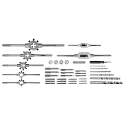 Набор метчиков и плашек YATO YT-2978, 44 шт Набор метчиков и плашек YATO YT-2978, 44 шт