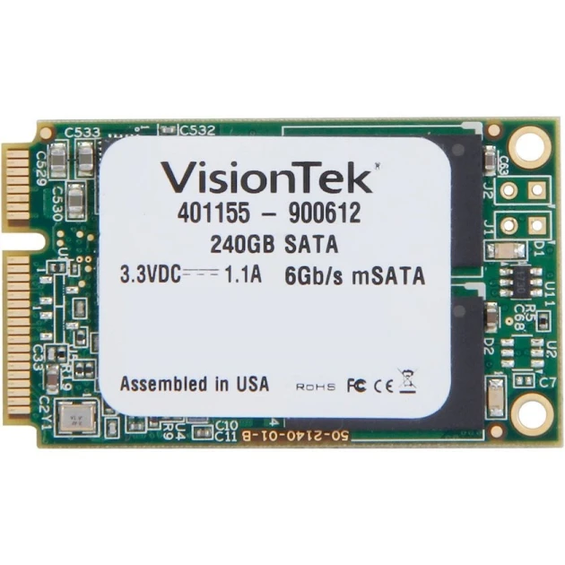 SSD накопитель Visiontek mSATA 240Gb (VT MO-300) SSD накопитель Visiontek mSATA 240Gb (VT MO-300)