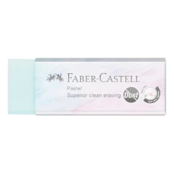 Ластик Faber Castell Dust Free Pastel 187392, 23x62x11 мм, товар в ассортименте
