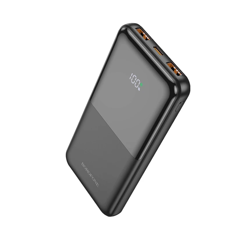 Внешний аккумулятор Borofone BJ36 10000 mAh Black Внешний аккумулятор Borofone BJ36 10000 mAh Black