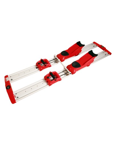 Çoxfunksiyalı trenajor WS0184, 206 x 53 sm, qırmızı/ağ