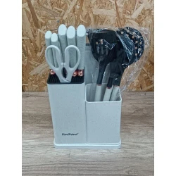 Набор кухонных принадлежностей Sahara SHA-00001516, силикон, светло-голубой