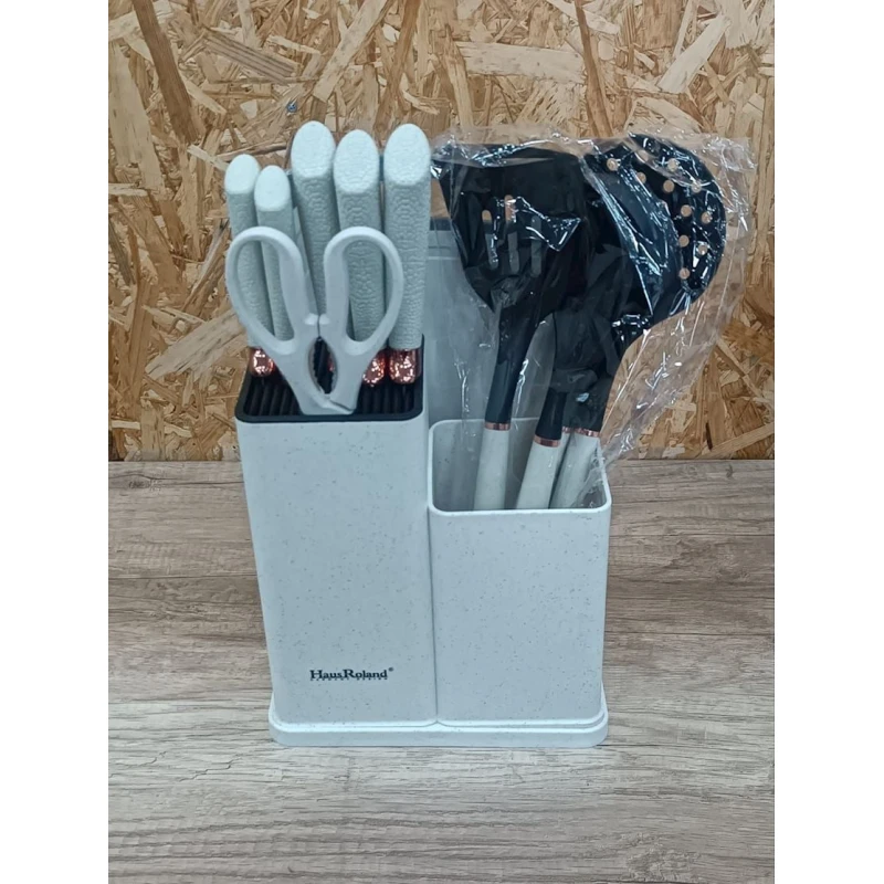 Набор кухонных принадлежностей Sahara SHA-00001516, силикон, светло-голубой Набор кухонных принадлежностей Sahara SHA-00001516, силикон, светло-голубой