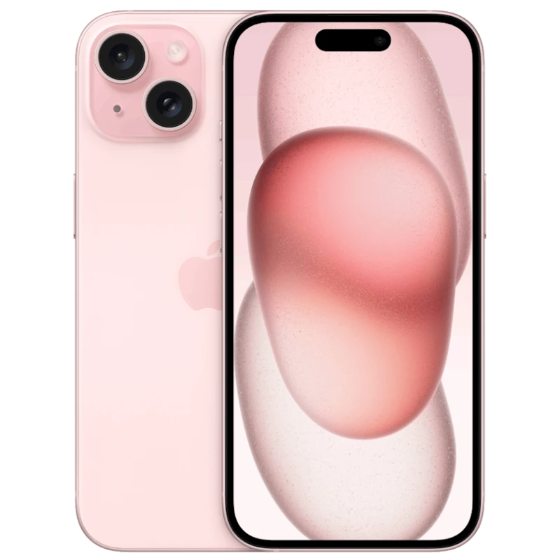 Смартфон Apple iPhone 15 6GB/256GB Pink (MTP73RX/A)