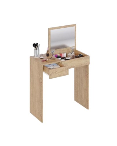 Makiyaj masası Art Mebel 37, laminat, 75x75x45 sm, sonoma