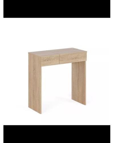 Makiyaj masası Art Mebel 37, laminat, 75x75x45 sm, sonoma