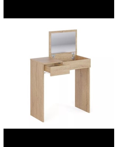 Makiyaj masası Art Mebel 37, laminat, 75x75x45 sm, sonoma