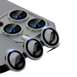 Qoruyucu şüşə Apple iPhone 13 Pro Max kamerası üçün Gray