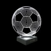 3D лампа 3d lights Мяч, белый, 19х32 см