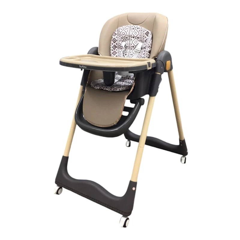 Uşaqlar üçün yedizdirmə oturacağı Burbay TB-5818C, bej, 85x50x26 sm, 4 ay+