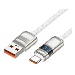 Кабель USB Hoco U137 USB-A to USB-C White