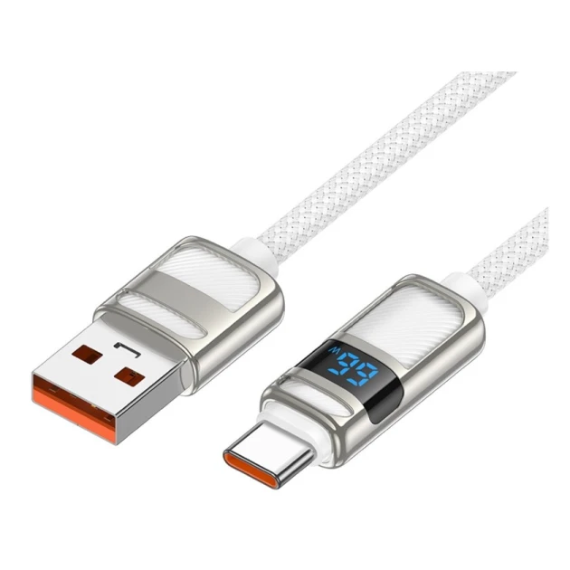 Кабель USB Hoco U137 USB-A to USB-C White